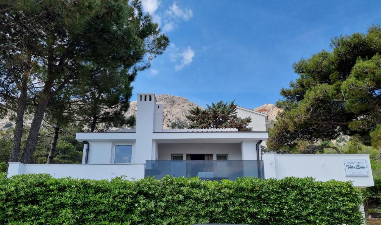 Villa Zlata - Holiday House Baška Eksteriør bilde